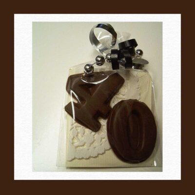 Birthday Numbers in Chocolate
