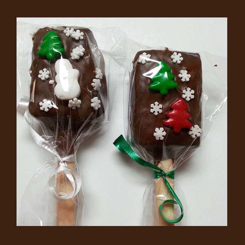 Chocolate Rice Krispie Pops Edible Promotions