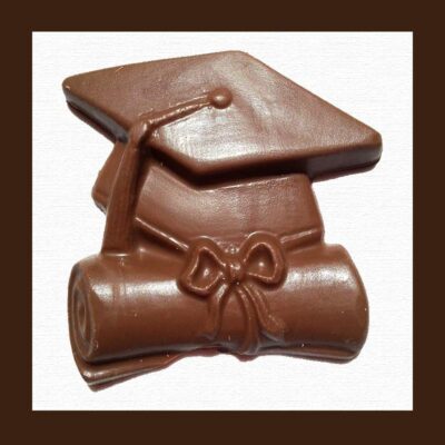 Graduation Cap Shaped Chocolate