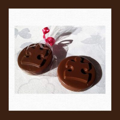 Medallion Shaped Chocolate