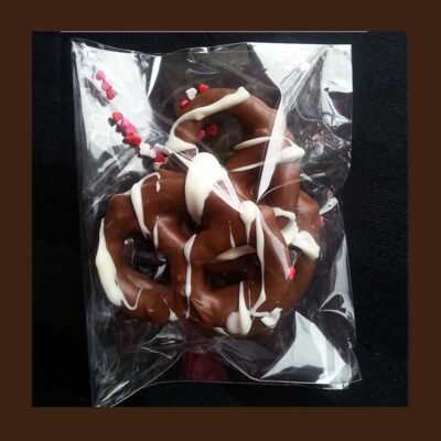 Small Chocolate Pretzel bag