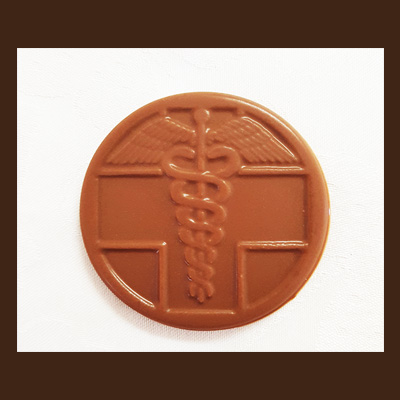Chocolate Medallion Medical Theme