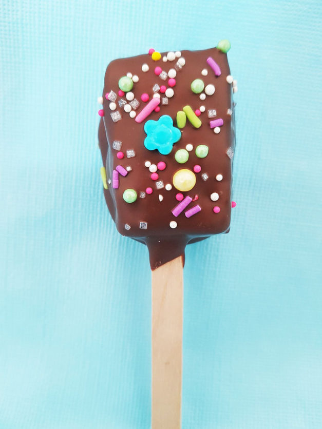 Rice Krispie Pop with Sprinkles