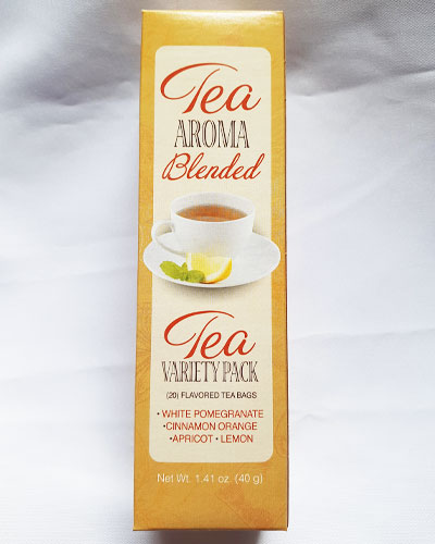 Flavored Tea Bags Aroma Blended Tea Pack from Edible Promotions Hillsburgh ON
