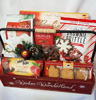 Winter Wonderland Basket-Edible Promotions Erin ON
