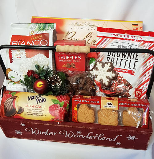 Winter Wonderland Basket-Edible Promotions Erin ON