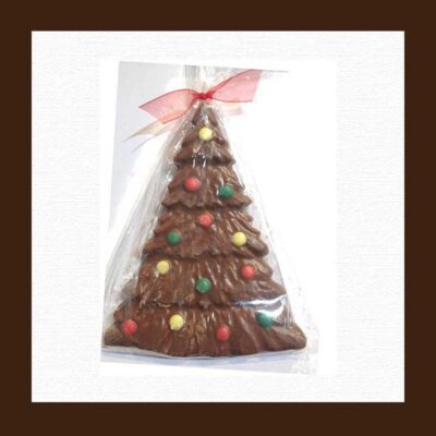Chocolate Christmas Tree with Ornaments