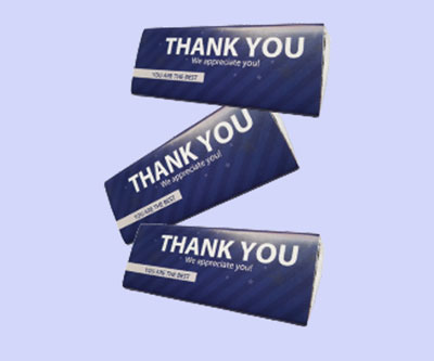 Customized-Chocolate-Bars Custom Logo chocolate Edible Promotions, Erin, Ontario