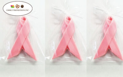 Pink Ribbon Edible Chocolate for Breast Cancer