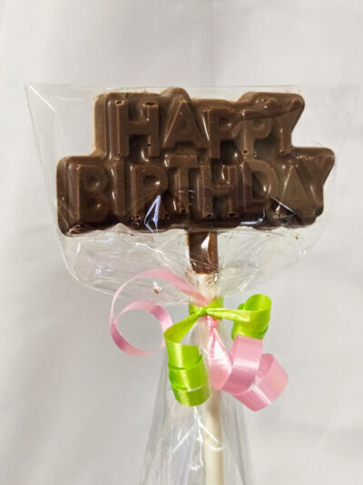 Happy Birthday Lollipop by Edible Promotions Erin ON